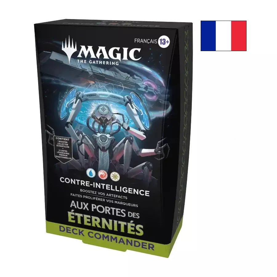 Magic: The Gathering – Aux Portes des Éternités | Deck Commander Contre Intelligence FR – Cardoriah