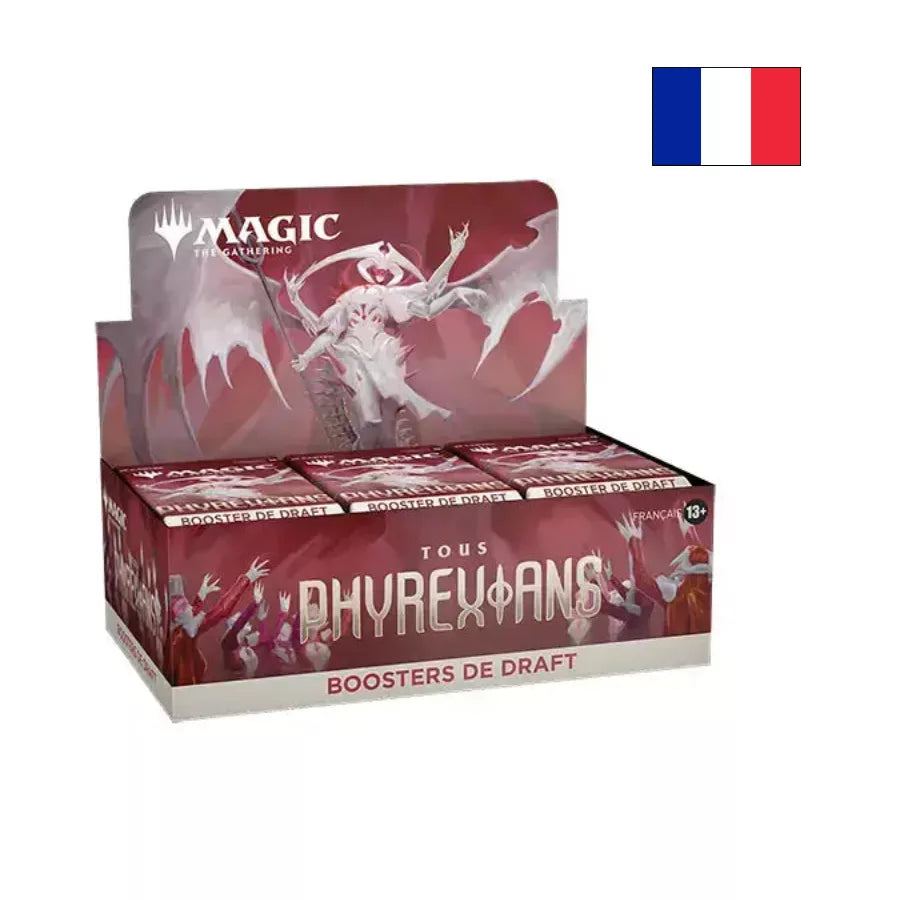 Magic: The Gathering – Tous Phyrexians | Display de 36 Boosters de draft FR – Boîte en français – Cardoriah