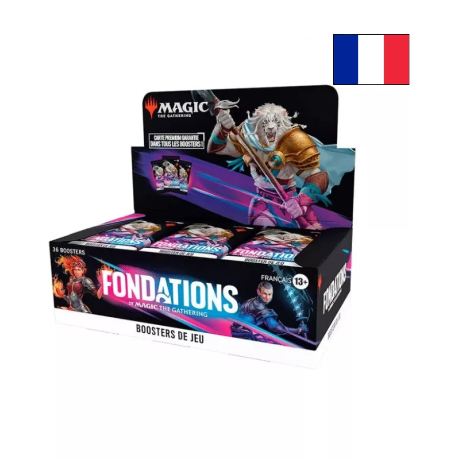 Magic: The Gathering – Fondations | Display de 36 Boosters FR – Boîte en français – Cardoriah