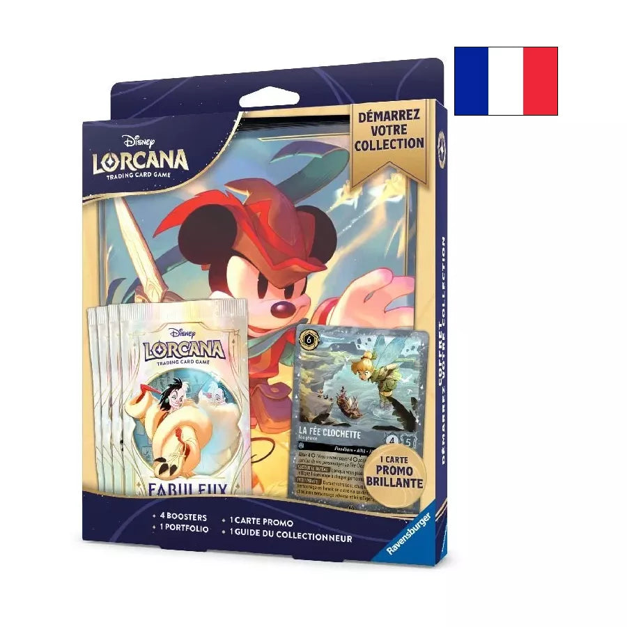 Lorcana – Chapitre 09 : Fabuleux | Coffret Démarrez votre Collection FR – Cardoriah
