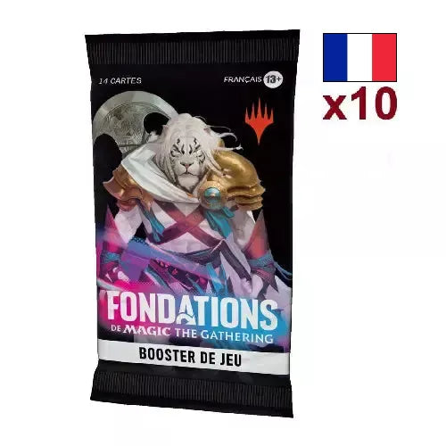Magic: The Gathering – Fondations | Lot de 10 Boosters FR – Cardoriah
