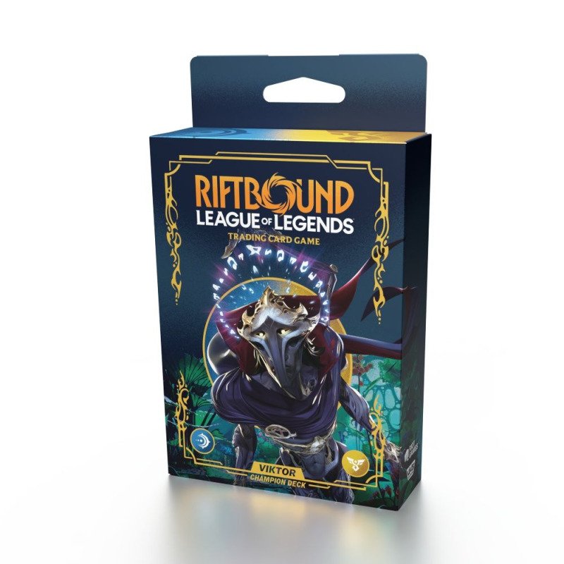 PRECOMMANDE 31/10/25 - Riftbound: League of Legends – Origins – Deck de champion : Viktor (version anglaise)