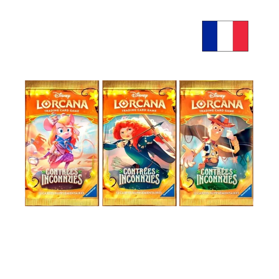 Lorcana – Contrées Inconnues : Chapitre 12 | Booster FR – Cardoriah