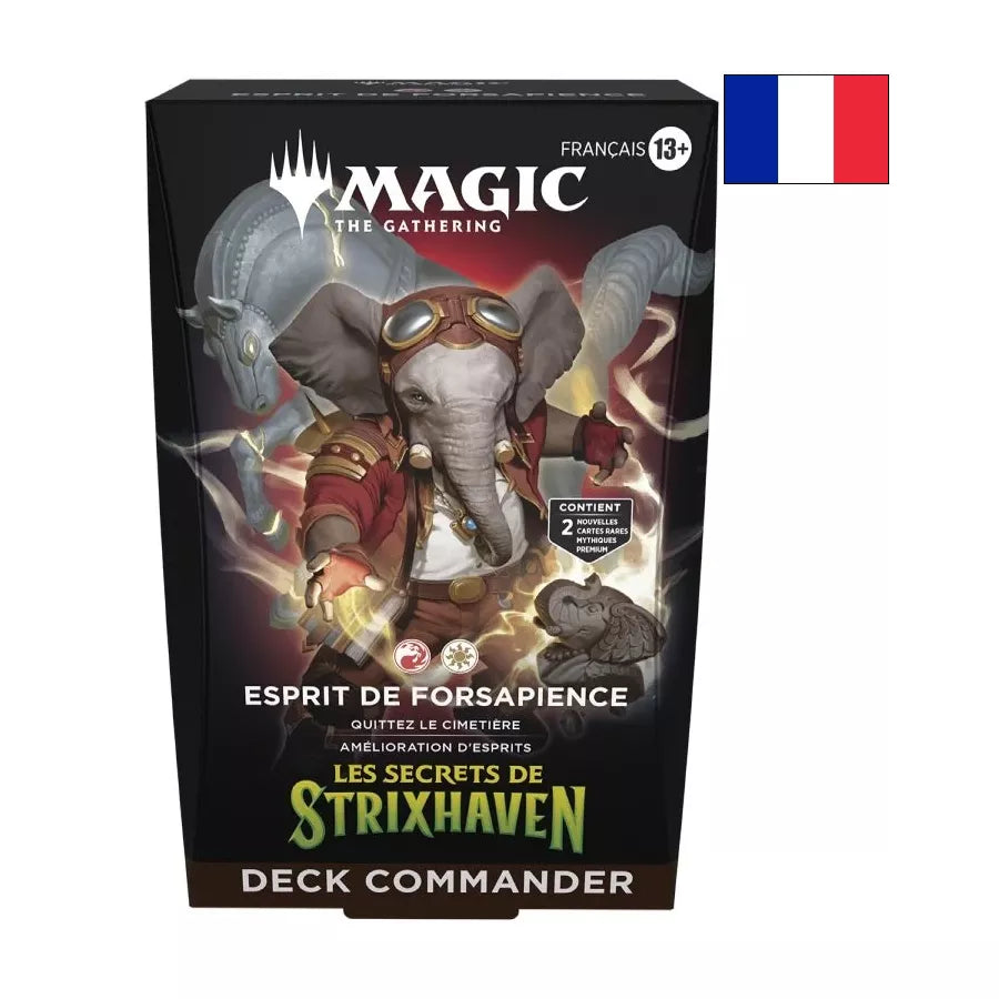 Magic: The Gathering – Les Secrets de Strixhaven | Deck Commander Esprit de Forsapience FR – Cardoriah