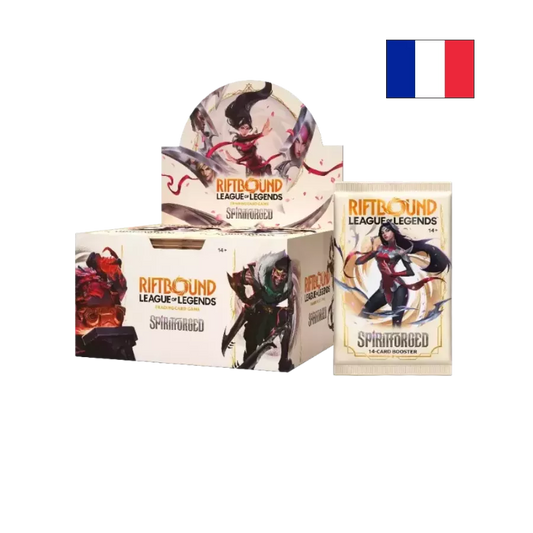 Riftbound: League of Legends – Armes Spirituelles | Display de 24 Boosters  FR – Boîte en français – Cardoriah