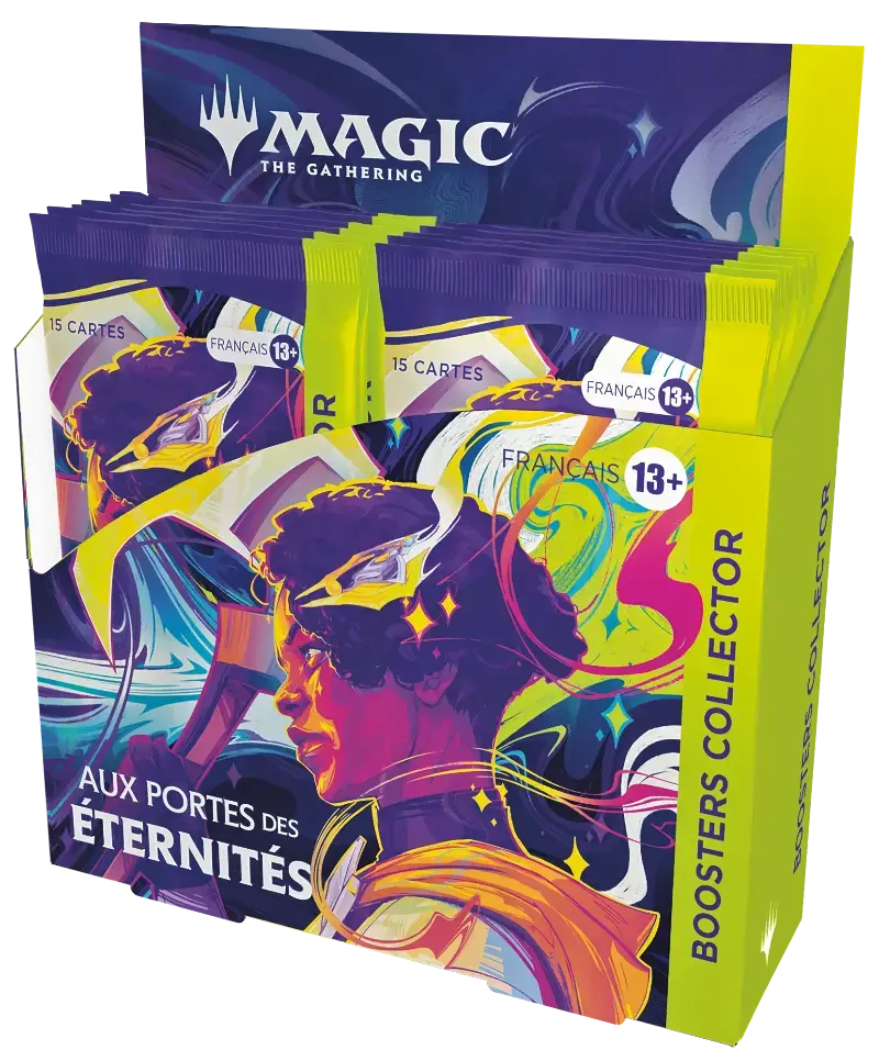 Magic: The Gathering – Aux Portes des Éternités | Display de 12 Boosters collector FR – Boîte en français – Cardoriah