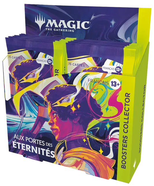 Magic: The Gathering – Aux Portes des Éternités | Display de 12 Boosters collector FR – Boîte en français – Cardoriah