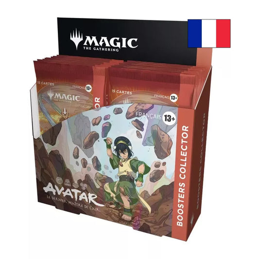 Magic: The Gathering – Avatar : Le dernier maître de l’air | Display de 12 Boosters collector FR – Boîte en français – Cardoriah