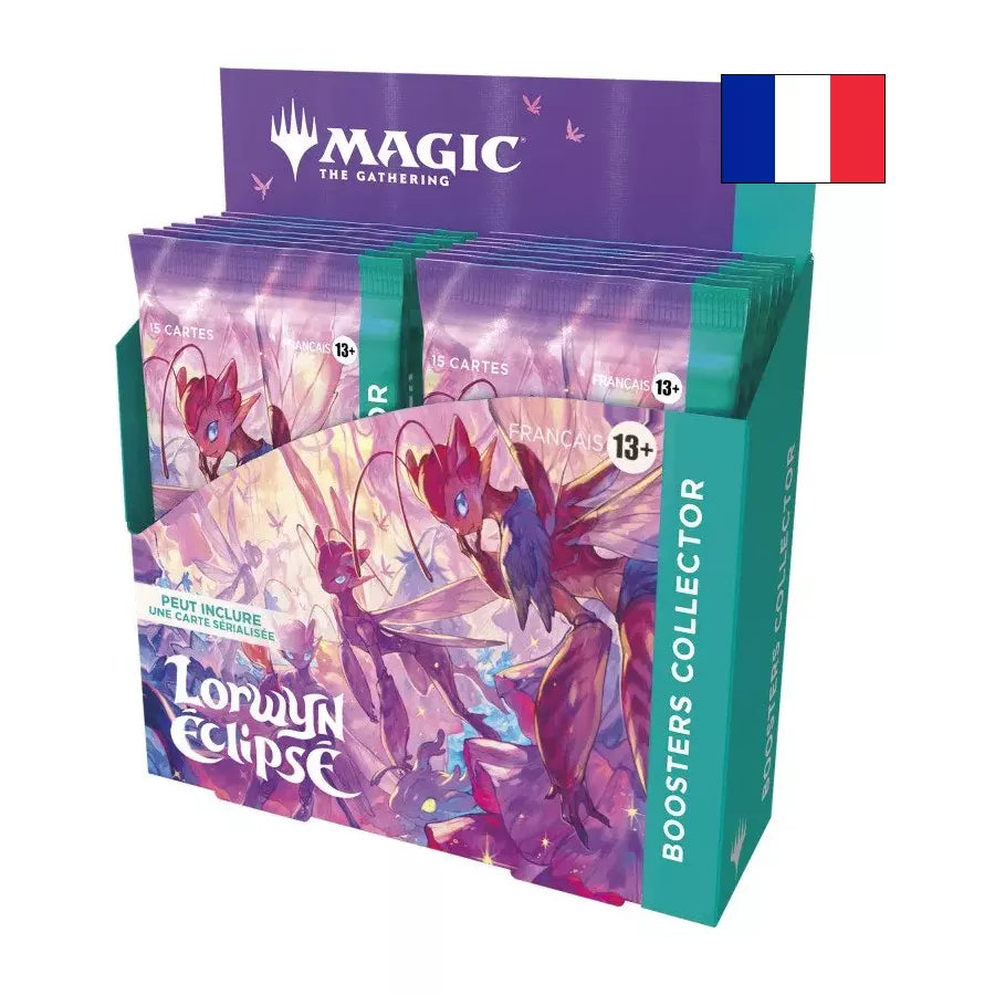 Magic: The Gathering – Lorwyn Éclipsé | Display de 12 Boosters collector FR – Boîte en français – Cardoriah