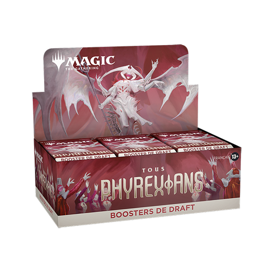 Magic: The Gathering – Tous Phyrexians – Boîte de 36 Boosters de draft (version française)