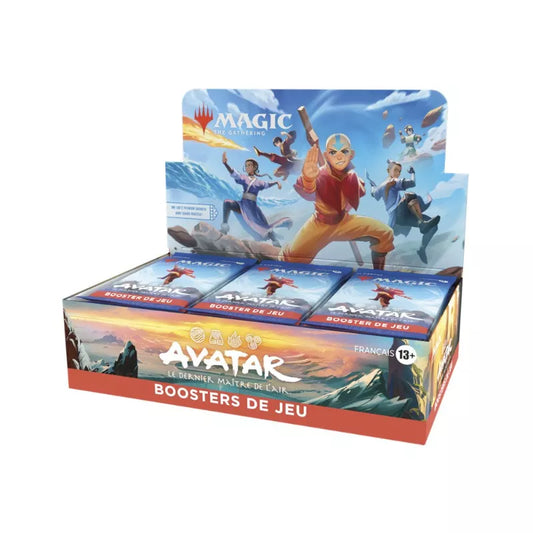 Magic: The Gathering – Avatar : Le dernier maître de l’air – Display de 30 Boosters de jeu (boîte version française) - Cardoriah