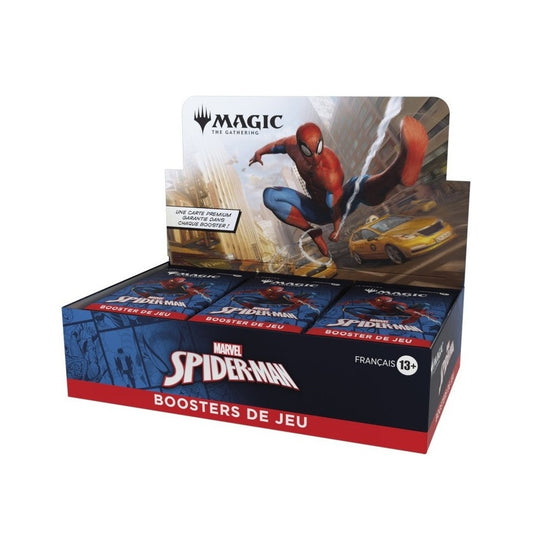 Magic: The Gathering – Spider-Man – Boîte de 30 Boosters de jeu (version française)