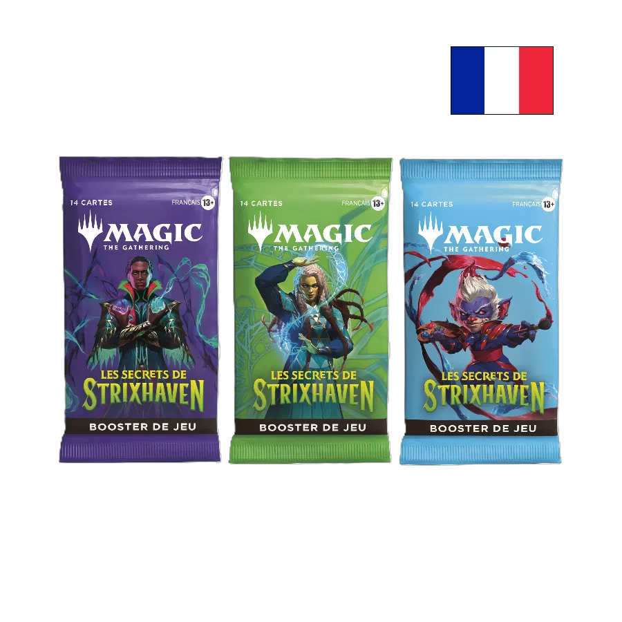 Magic: The Gathering – Les Secrets de Strixhaven | Booster FR – Cardoriah