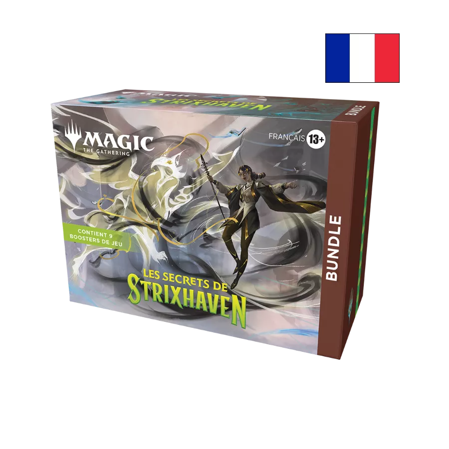 Magic: The Gathering – Les Secrets de Strixhaven | Bundle FR – Cardoriah