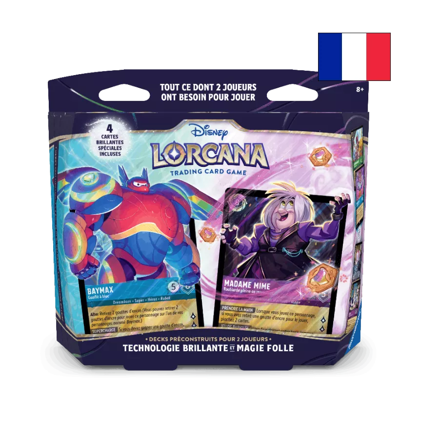 Lorcana – Hyperia City : Chapitre 14 | Coffret 2 Decks Préconstruits FR – Cardoriah