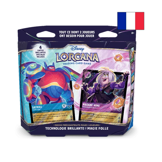 Lorcana – Hyperia City : Chapitre 14 | Coffret 2 Decks Préconstruits FR – Cardoriah