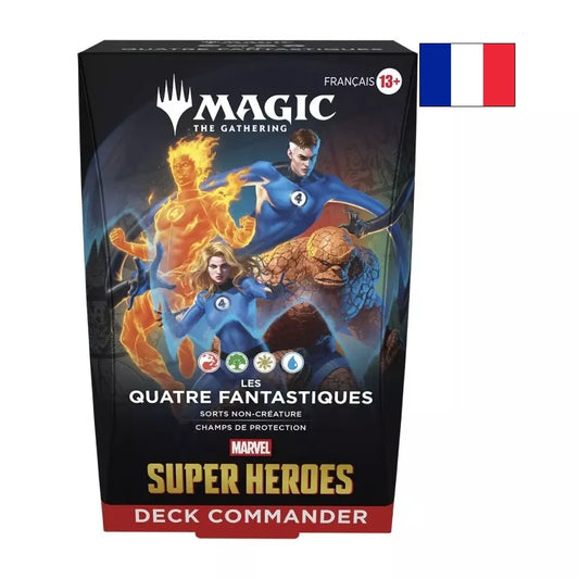 Magic: The Gathering – Marvel Super Heroes | Deck Commander Les Quatre Fantastiques FR – Cardoriah