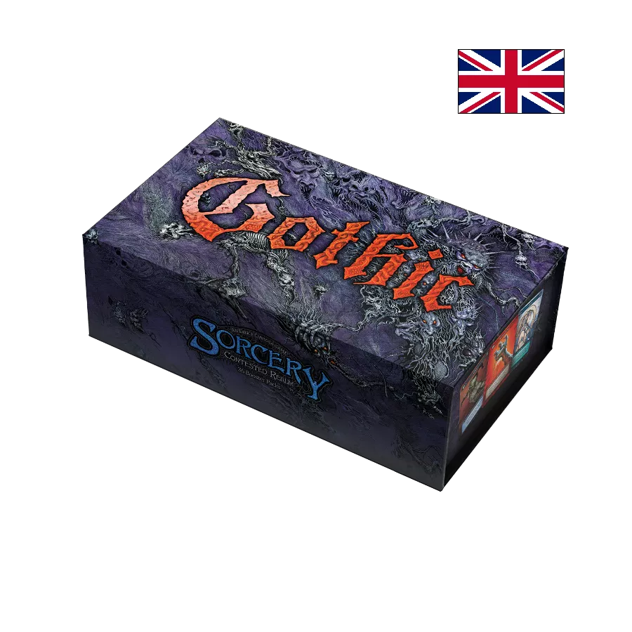 Sorcery: Contested Realm – Gothic | Display de 36 Boosters EN – Boîte en anglais – Cardoriah