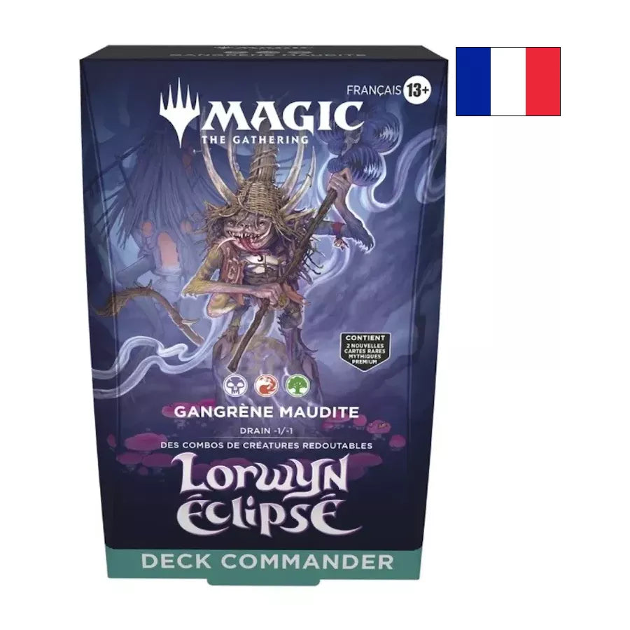 Magic: The Gathering – Lorwyn éclipsé | Deck Commander Gangrène maudite FR – Cardoriah