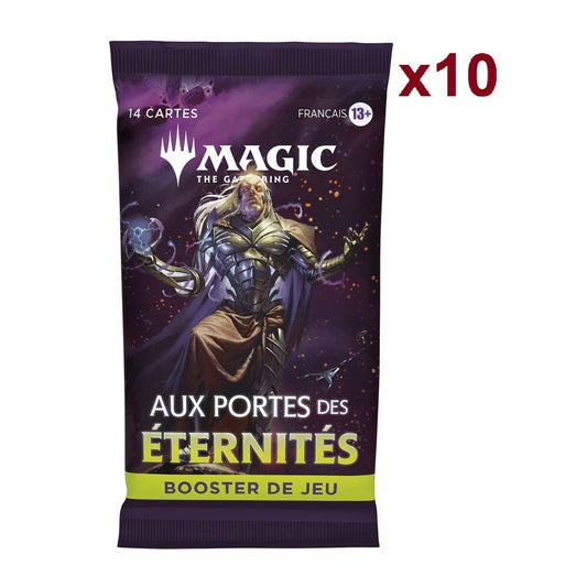 Magic: The Gathering – Aux Portes des Éternités – Lot de 10 Boosters de jeu (version française)
