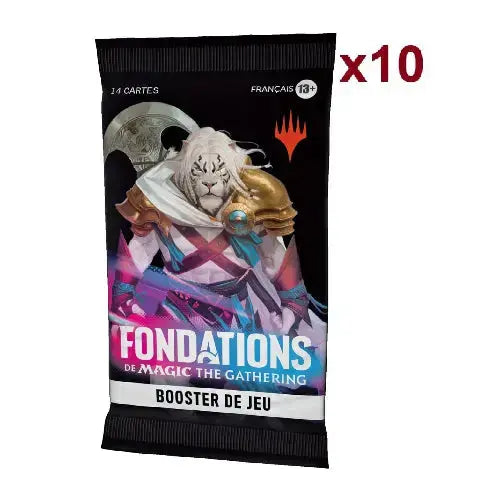 Magic: The Gathering – Fondations | Lot de 10 Boosters FR – Cardoriah