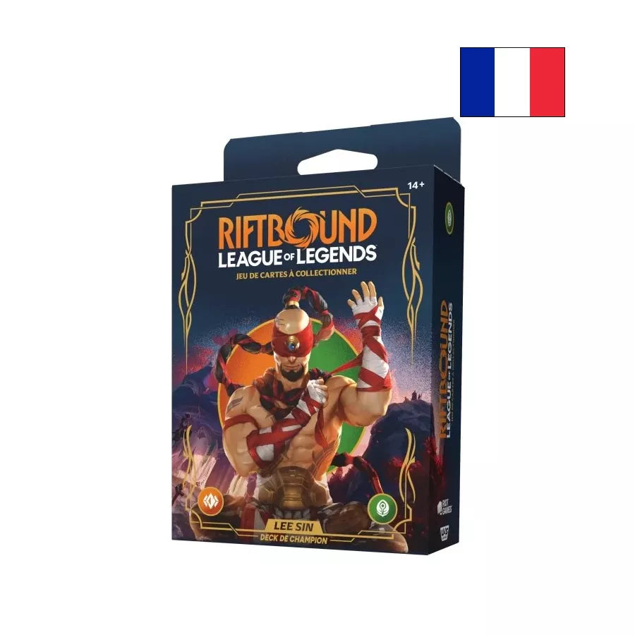 Riftbound: League of Legends – Origines | Deck de champion – Lee Sin FR – Cardoriah