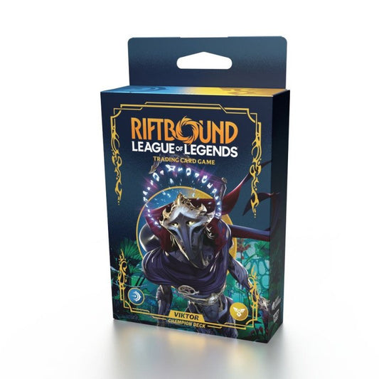 PRECOMMANDE 31/10/25 - Riftbound: League of Legends – Origins – Deck de champion : Viktor (version anglaise)