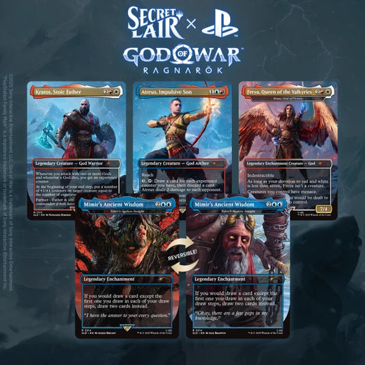 Magic: The Gathering – Secret Lair x Playstation | God of War: Norse EN – Cardoriah