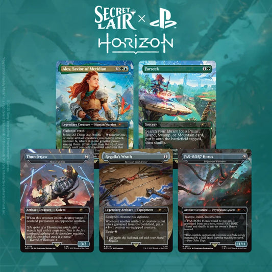 Magic: The Gathering – Secret Lair x Playstation | Horizon: Into the Forbidden West EN – Cardoriah