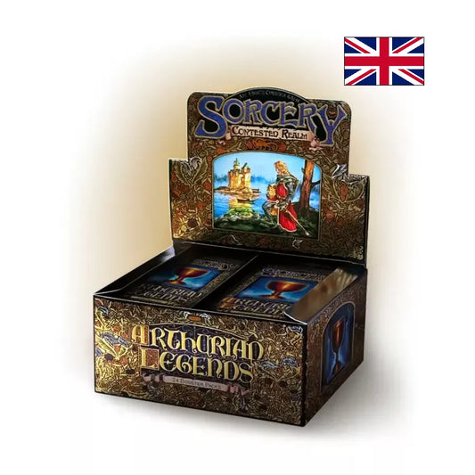 Sorcery: Contested Realm – Arthurian Legends | Display de 24 Boosters EN – Boîte en anglais – Cardoriah