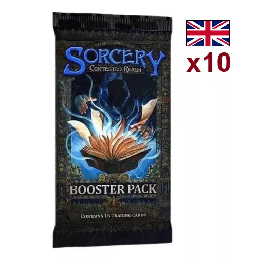 Sorcery: Contested Realm – Beta | Lot de 10 Boosters EN – Cardoriah