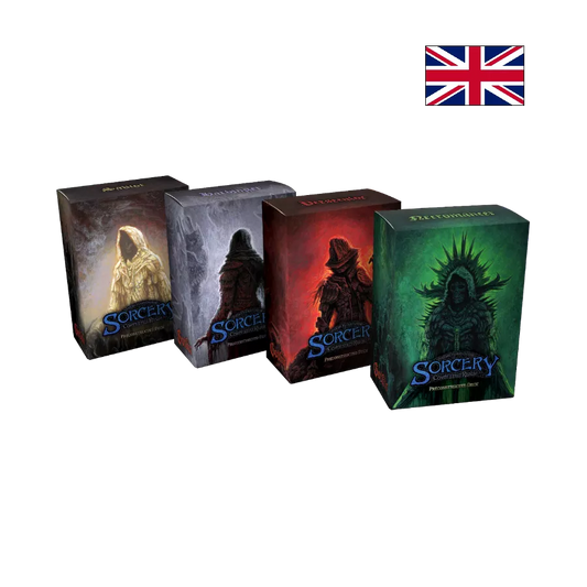 Sorcery: Contested Realm – Gothic | Coffret de 4 decks préconstruits : Prophets of Doom EN – Cardoriah