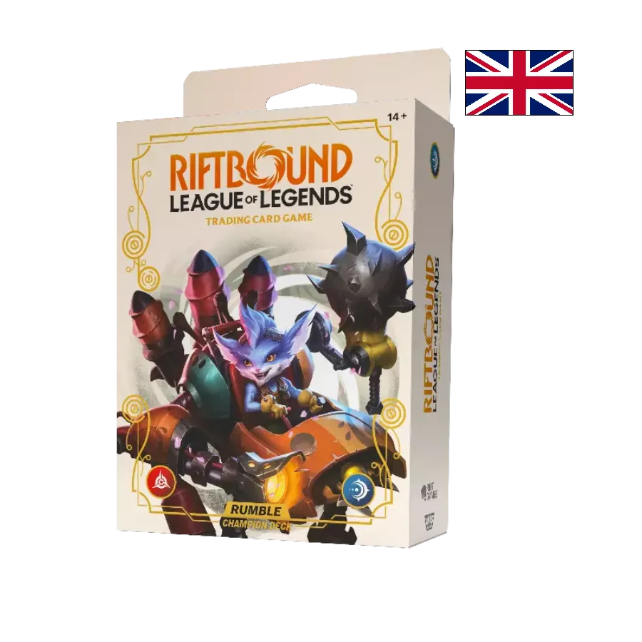 Riftbound: League of Legends – Spiritforged | Deck de champion – Rumble EN – Cardoriah