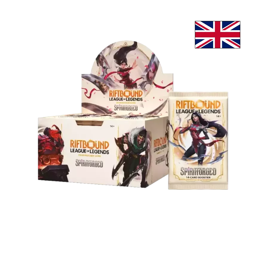 Riftbound: League of Legends – Spiritforged | Display de 24 Boosters  EN – Boîte en anglais – Cardoriah