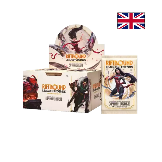 Riftbound: League of Legends – Spiritforged | Display de 24 Boosters  EN – Boîte en anglais – Cardoriah
