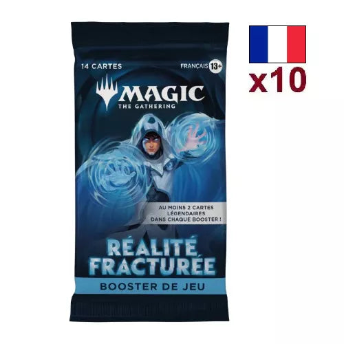 Magic: The Gathering – Réalité fracturée | Lot de 10 Boosters FR – Cardoriah