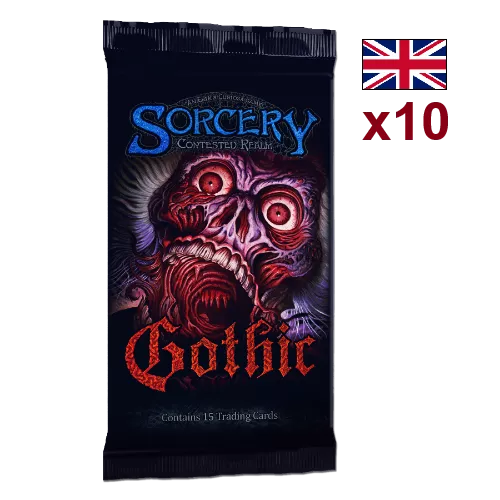 Sorcery: Contested Realm – Gothic | Lot de 10 Boosters EN – Cardoriah