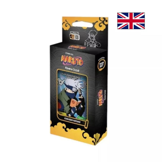 Naruto Mythos TCG – Konoha Shidō : Set 1 – Seconde Édition | Team Set Kakashi Hatake EN – Cardoriah
