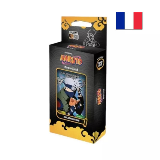 Naruto Mythos TCG – Konoha Shidō : Set 1 – Seconde Édition | Team Set Kakashi Hatake FR – Cardoriah