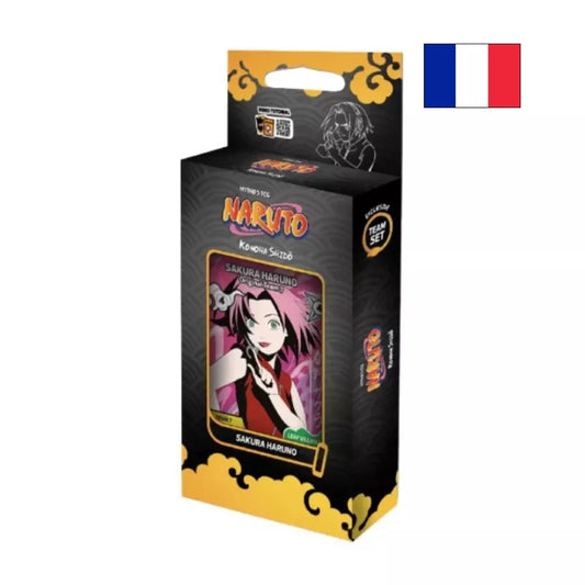 Naruto Mythos TCG – Konoha Shidō : Set 1 – Seconde Édition | Team Set Sakura Haruno FR – Cardoriah